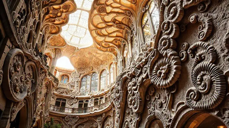 Arquitectura Art Nouveau: naturaleza y arte combinados