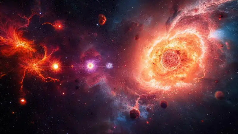 Formación estelar y belleza cósmica en galaxias