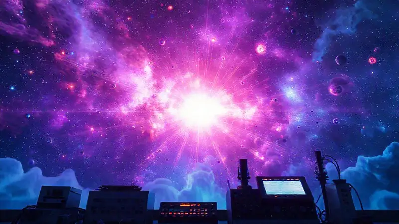 Cielo estrellado que evoca asombro y descubrimiento
