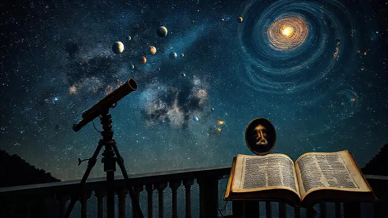 Noche estrellada y descubrimiento astronómico