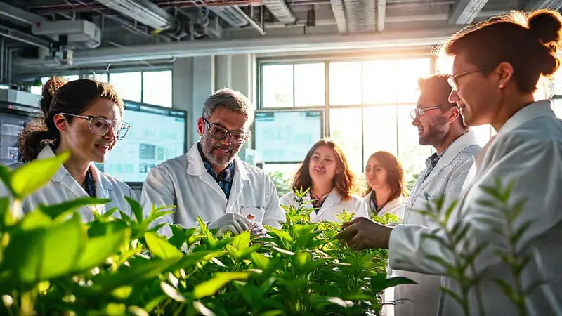 Científicos estudian plantas modificadas en laboratorio