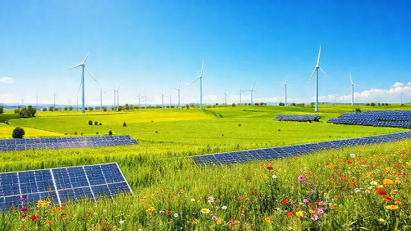 Energía renovable en armonía con la naturaleza