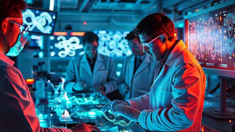 Científicos analizan ADN con nanotecología en laboratorio