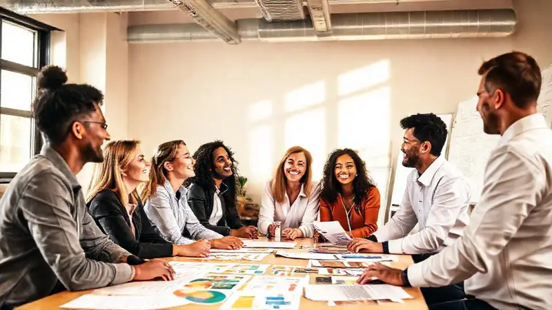 Profesionales colaboran en un taller ameno