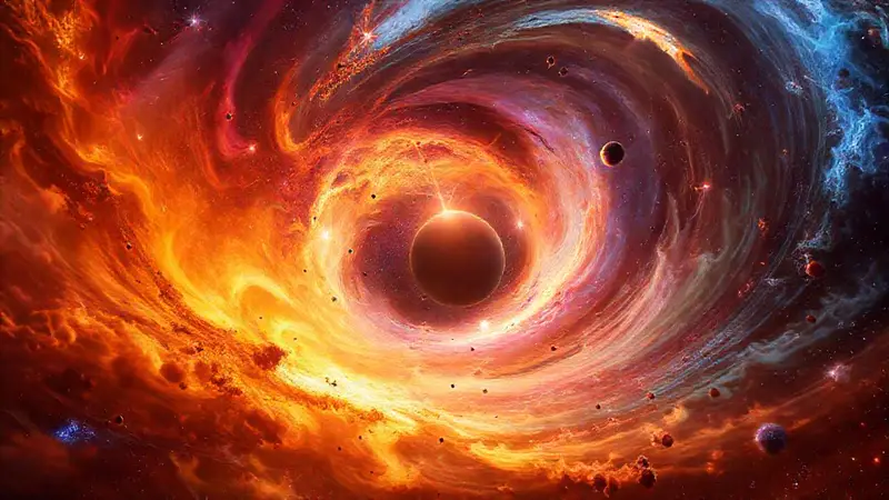 Un disco protoplanetario crea planetas y estrellas