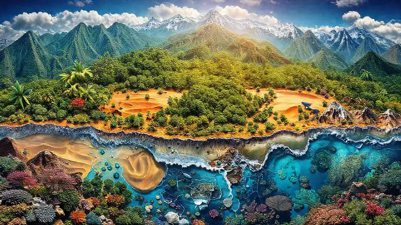 Biomas vibrantes y diversos del planeta