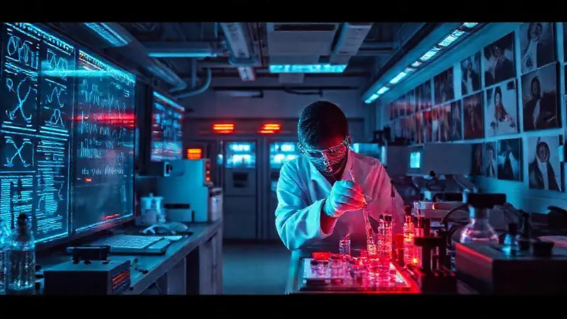 Laboratorio forense de alta tecnología en acción