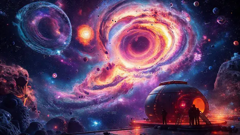 Universo vibrante de galaxias y descubrimientos