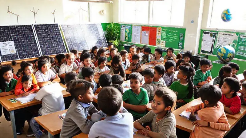 Aula diversa y dinámica sobre energías renovables