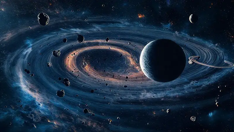 Cinturón de asteroides y misterios celestiales