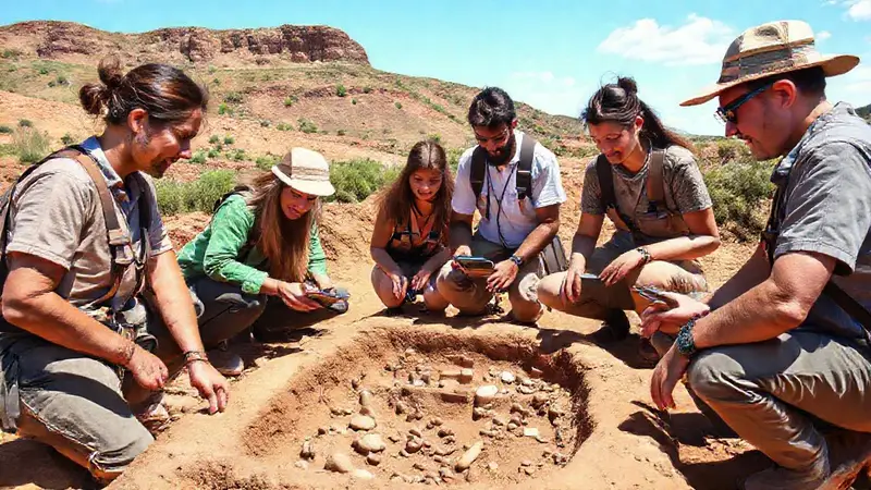 Arqueólogos colaboran en la excavación de patrimonio