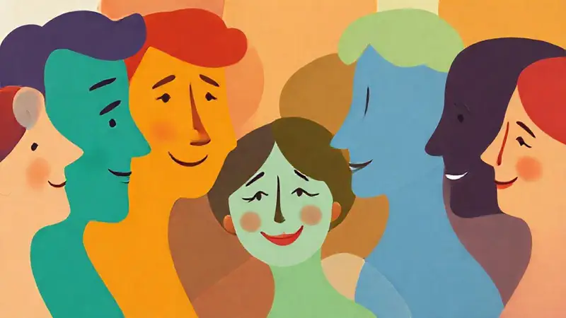 Emociones abstractas en interacciones diversas