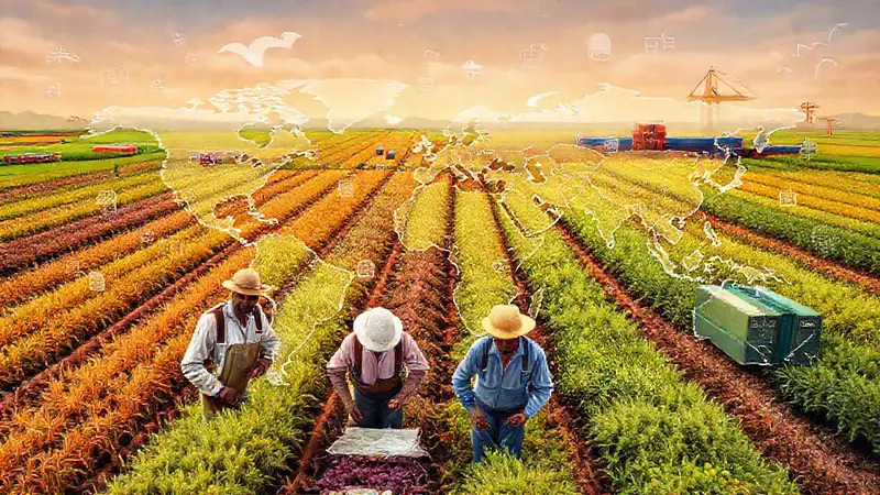 Agricultores conectados globalmente impulsan el crecimiento