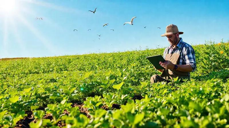 Agricultura de precisión con tecnología avanzada