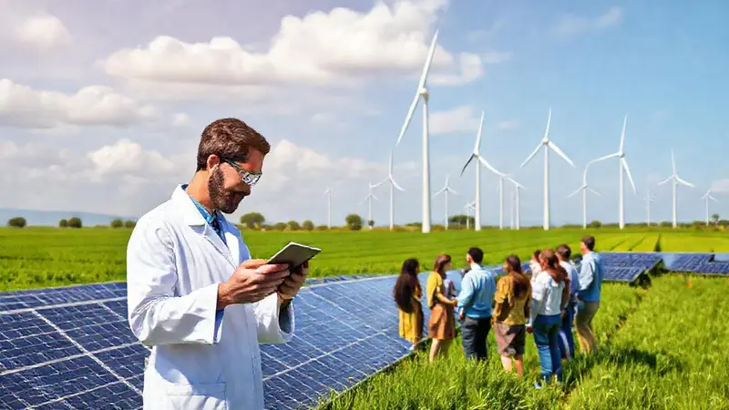 Científico estudia energías renovables en armonía