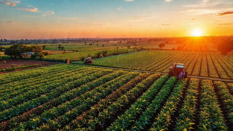 Futuro agrícola: tecnología y naturaleza en armonía