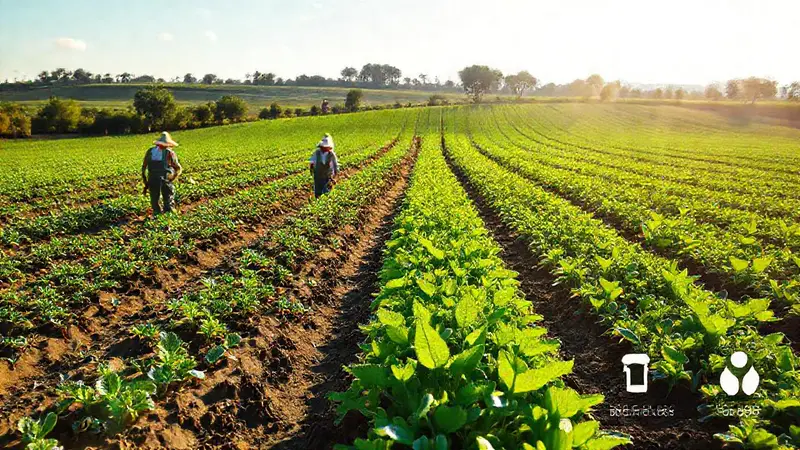 Agricultura sostenible con fertilizantes orgánicos
