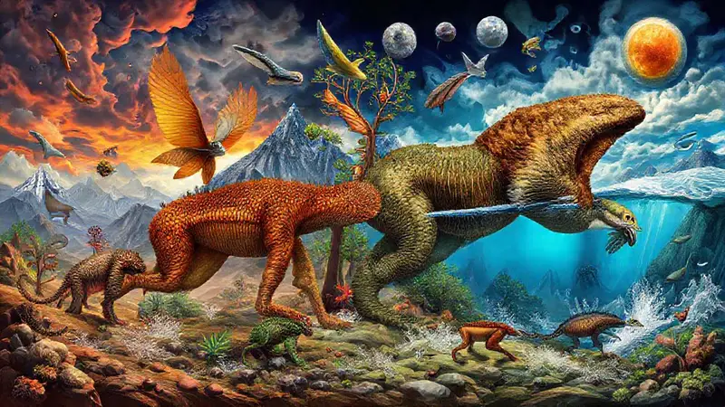 Especies diversas muestran evolución convergente y adaptación
