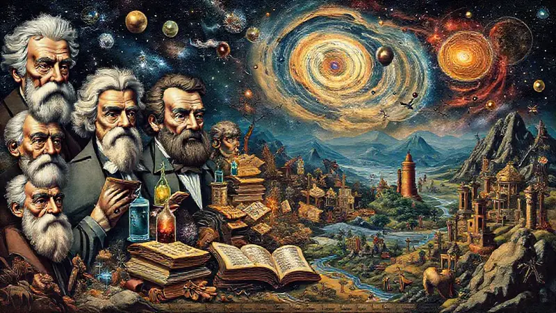Un collage de ciencia