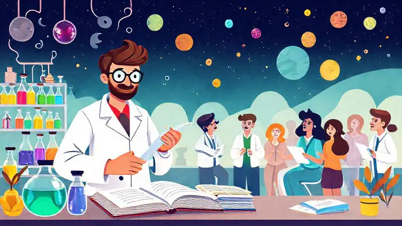 Ciencia colaborativa y colorida en un laboratorio