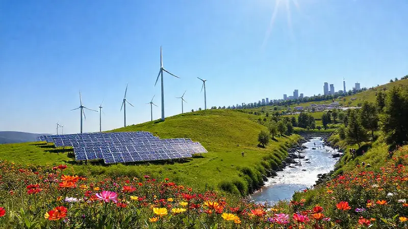 Naturaleza y tecnología en armonía sostenible