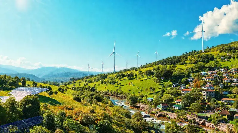 Naturaleza y tecnología en armonía vibrante