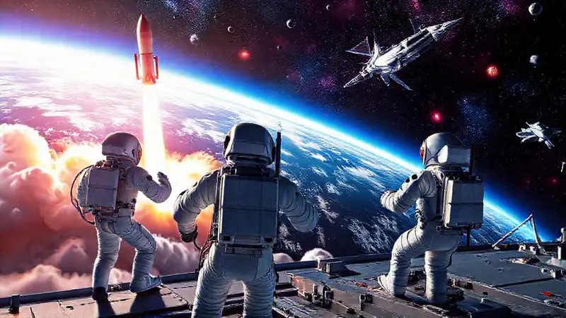 Colaboración espacial y exploración inspiradora