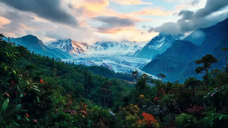 Selva vibrante enfrenta crisis climática urgente