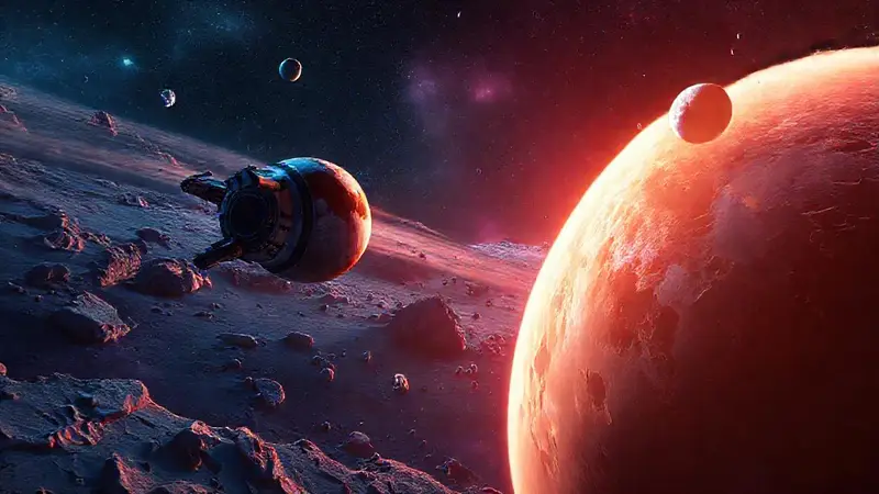 Nave espacial explora paisajes helados de Plutón