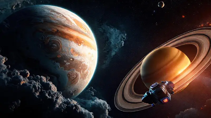 Impresionantes tormentas y anillos en el espacio