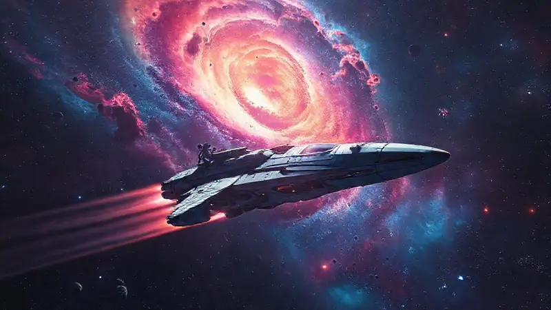 Nave espacial explora nebulares y galaxias lejanas