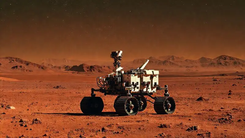 Curiosity explora un Marte árido y tecnológico