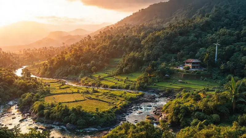 Un paisaje verde, sostenible y lleno de vida
