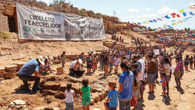 Excavaciones arqueológicas uniendo comunidad y aprendizaje