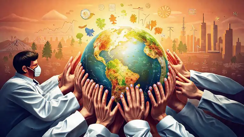 Manos diversas y ciencia unidas por la esperanza