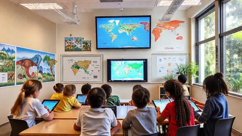 Aula digital centrada en educación sostenible