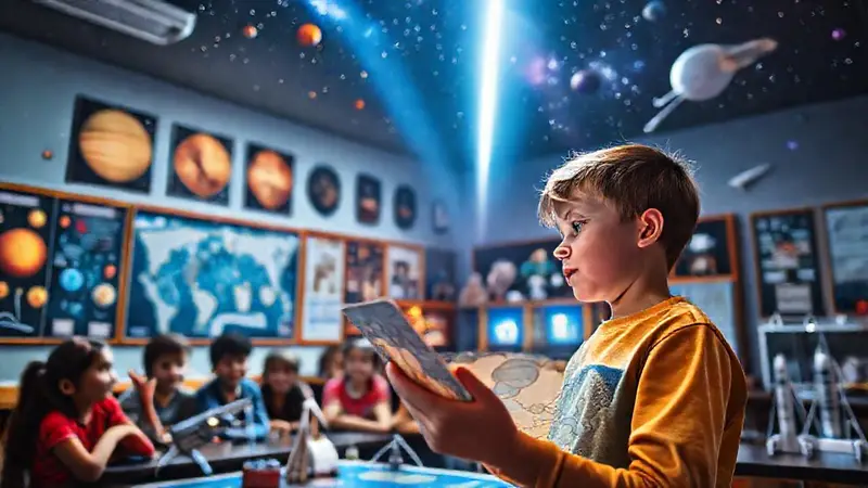 Estudiantes inspiran exploración espacial en aula