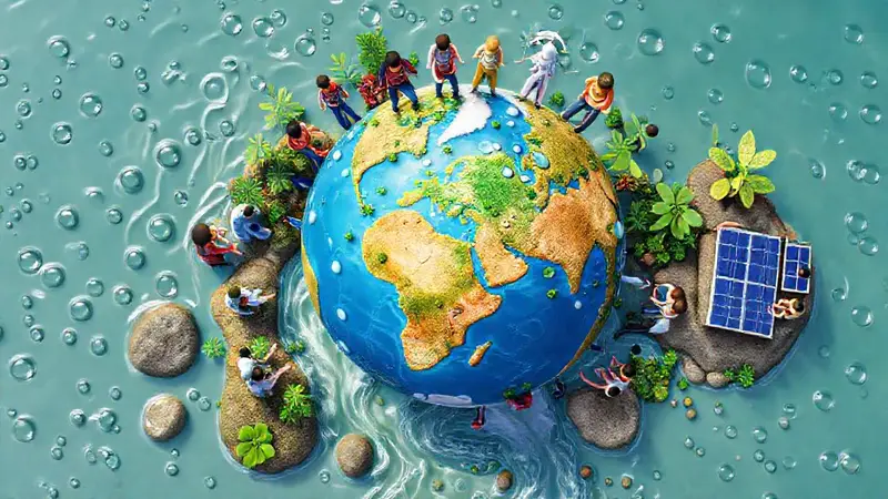 Un mundo diverso y sostenible en armonía
