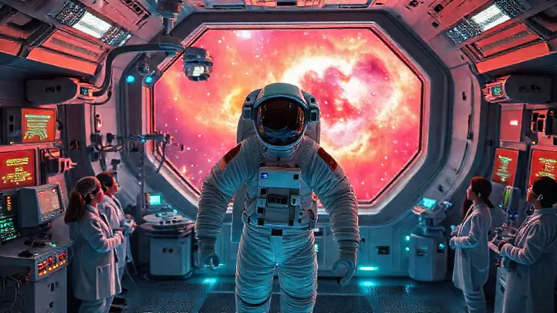 Astronautas en laboratorio espacial cuidan la salud