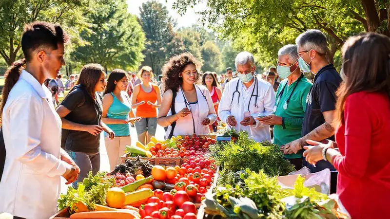 Vida saludable y activa en comunidad