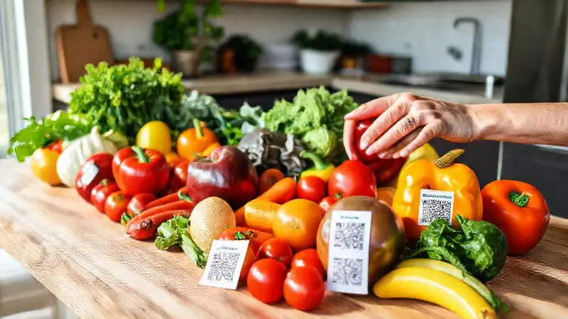 Frutas y verduras frescas