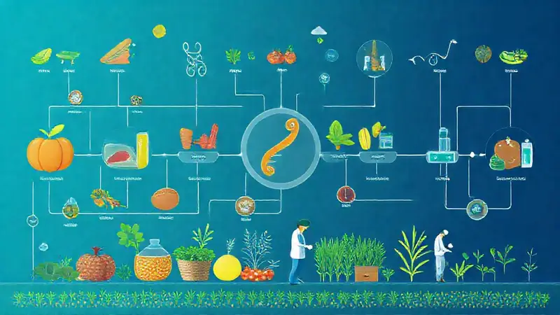 Cadena de suministro agrícola con sostenibilidad y tecnología