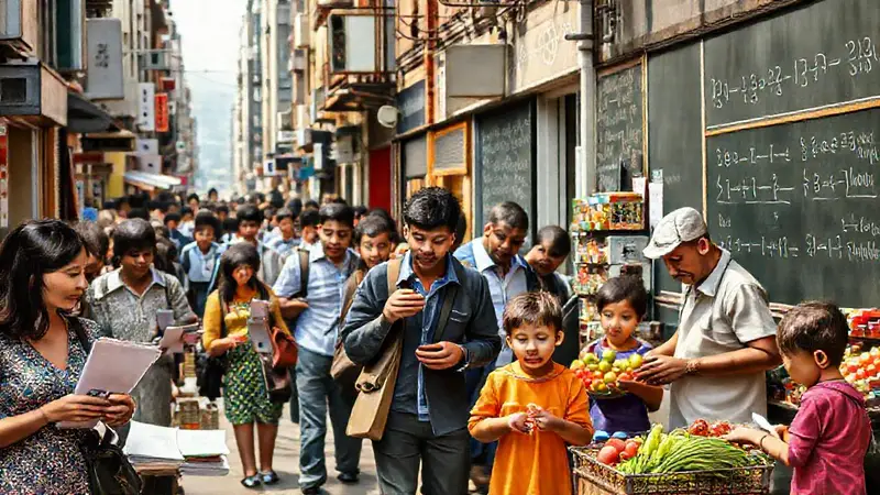 Vida urbana que integra matemáticas y diversidad