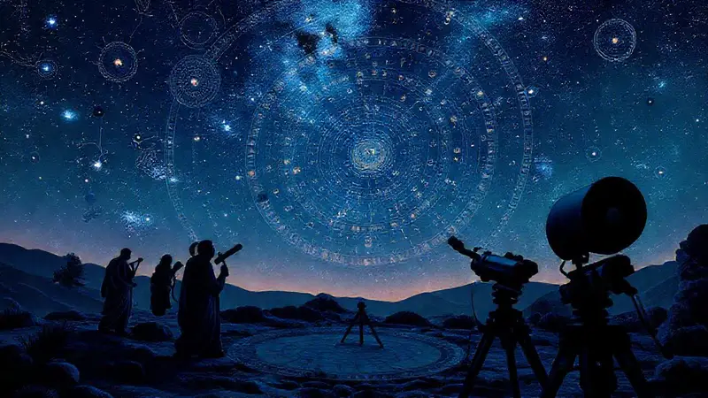 Astrónomos antiguos y modernos exploran el cielo