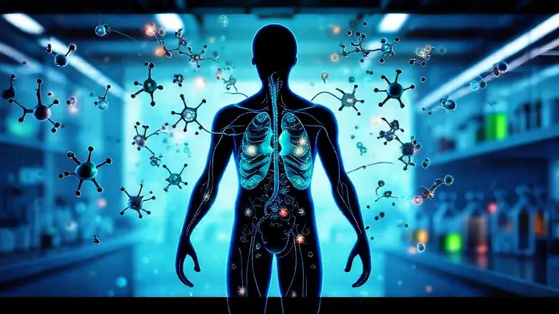 Estructuras moleculares de fármacos en el cuerpo