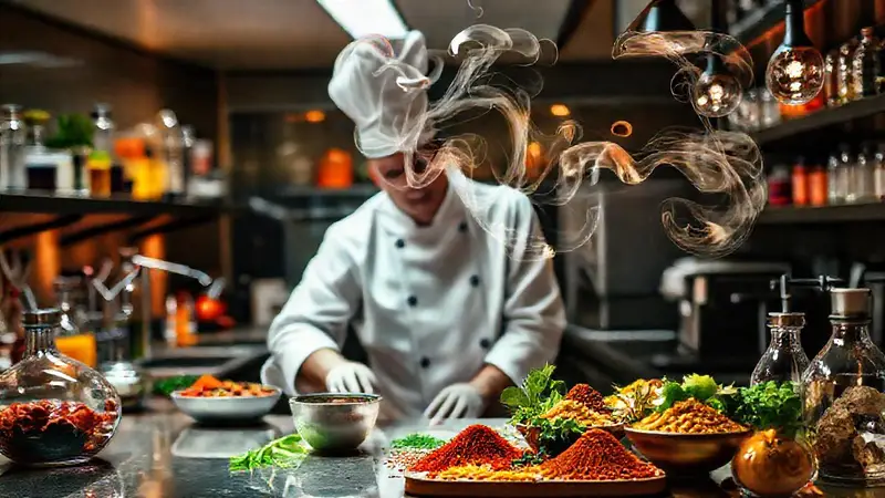 Chef fusiona ciencia y arte en cocina