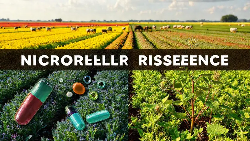 Resistencia microbiana en agricultura afecta cultivos