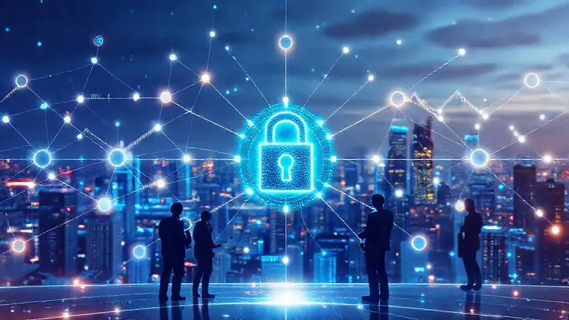 Red blockchain segura para el futuro financiero