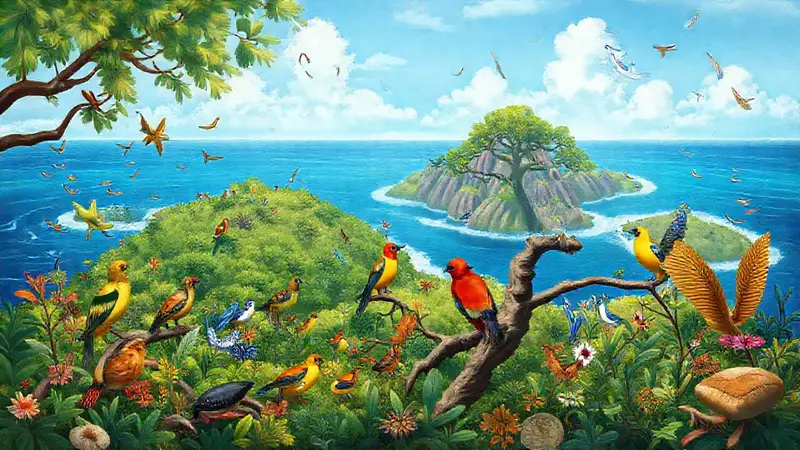 Diversidad natural en las Islas Galápagos