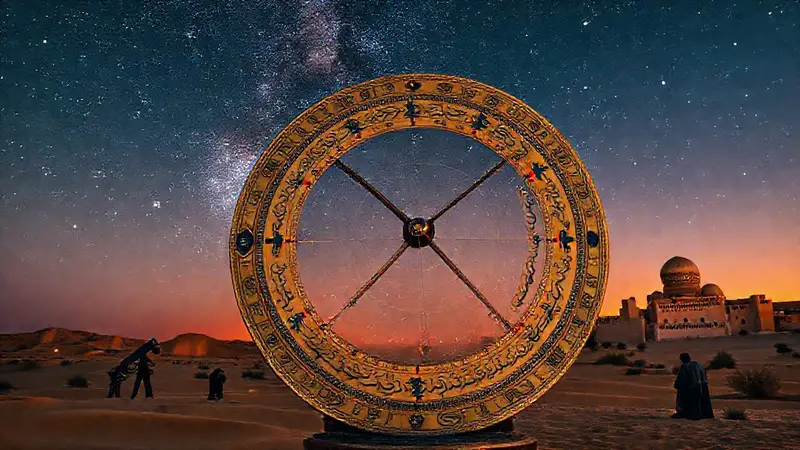 Cielo estrellado y astronomía en el desierto